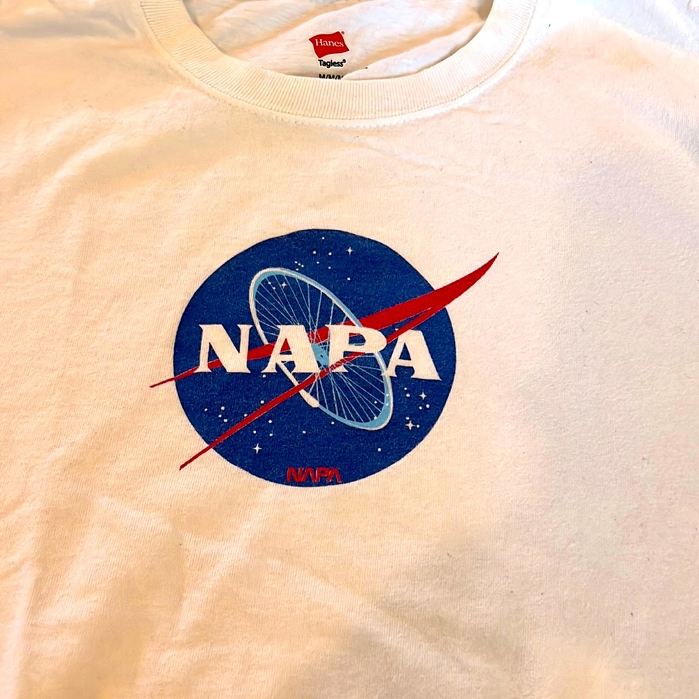 Cool Napa nasa cyclist tshirt